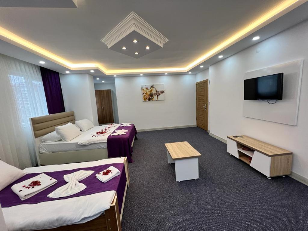 Lahza Apart Hotel Trabzon Bagian luar foto