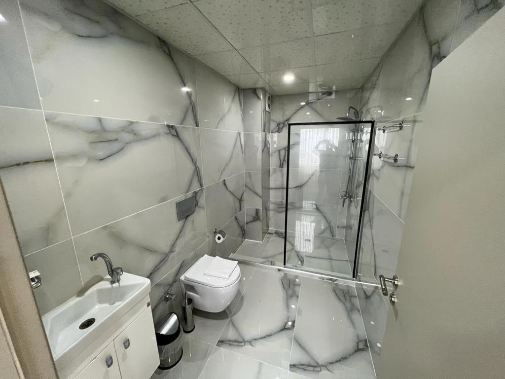Lahza Apart Hotel Trabzon Bagian luar foto